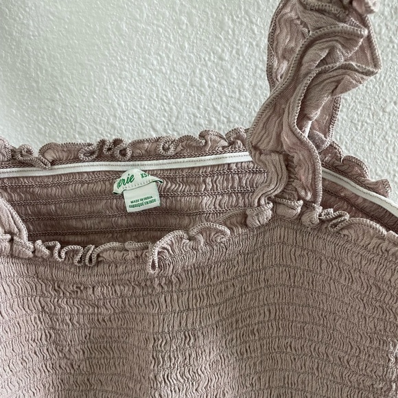 Aerie Jungle Thrills Smocked Tank Top - Picture 2 of 2